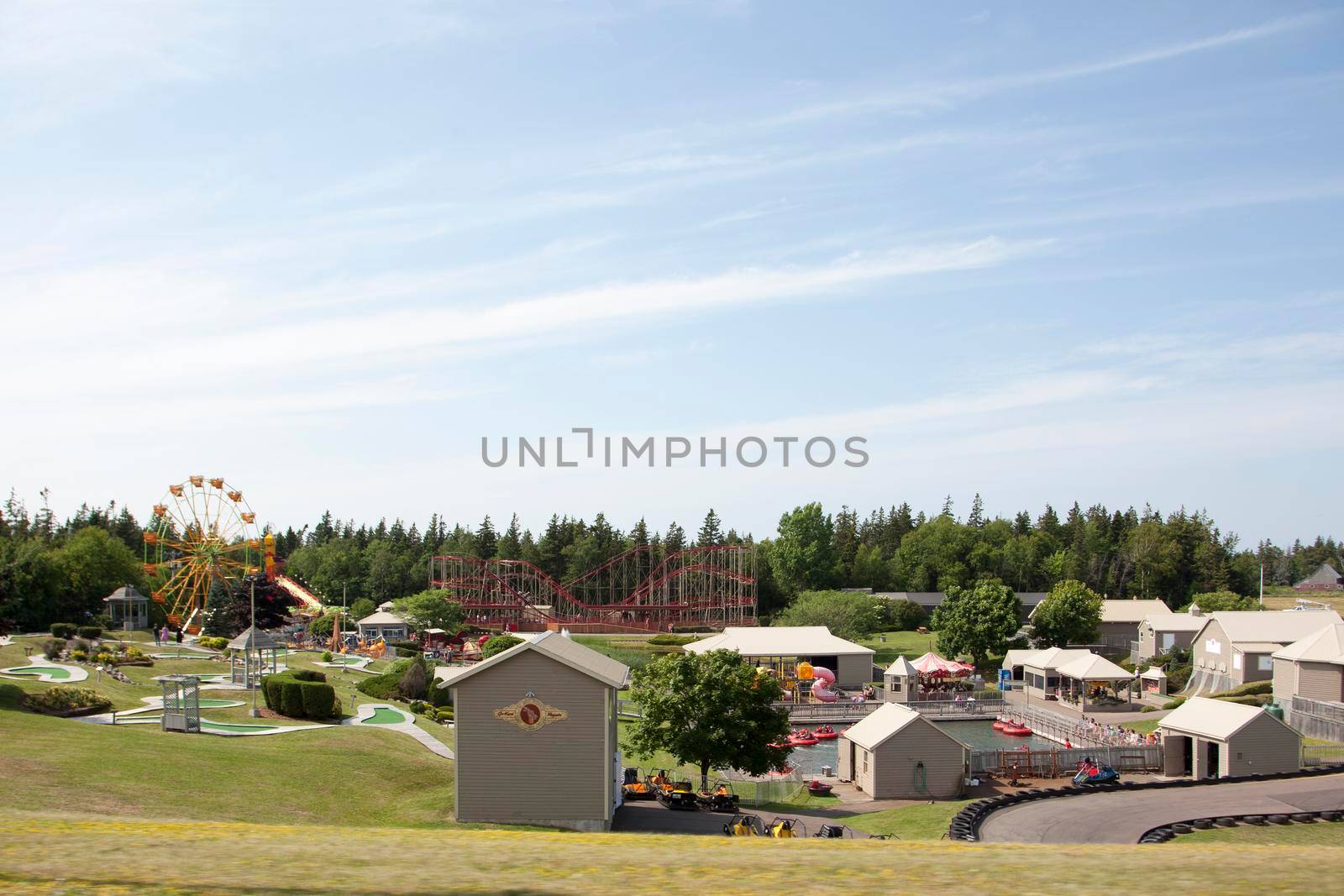  July 27, 2019- New Glasgow, PEI - overlooking the popular tourist park of Sandspit in the Cavendish area