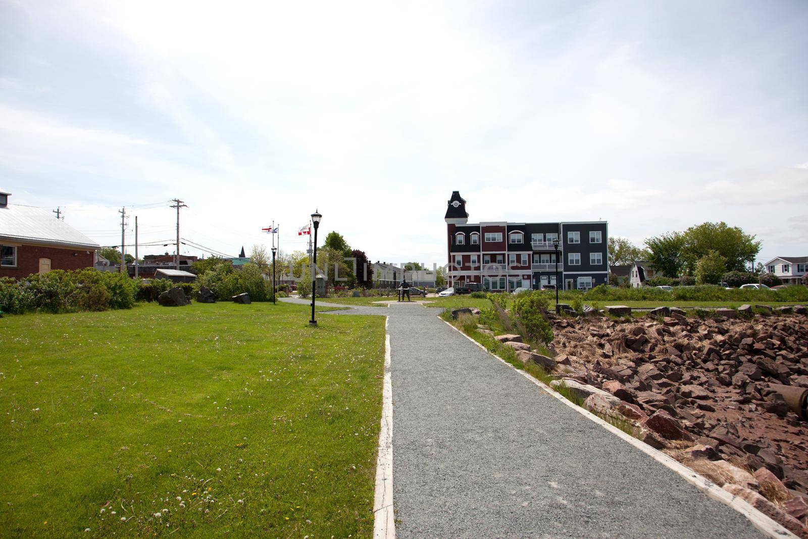 Waterfront in Wolfville  by rustycanuck