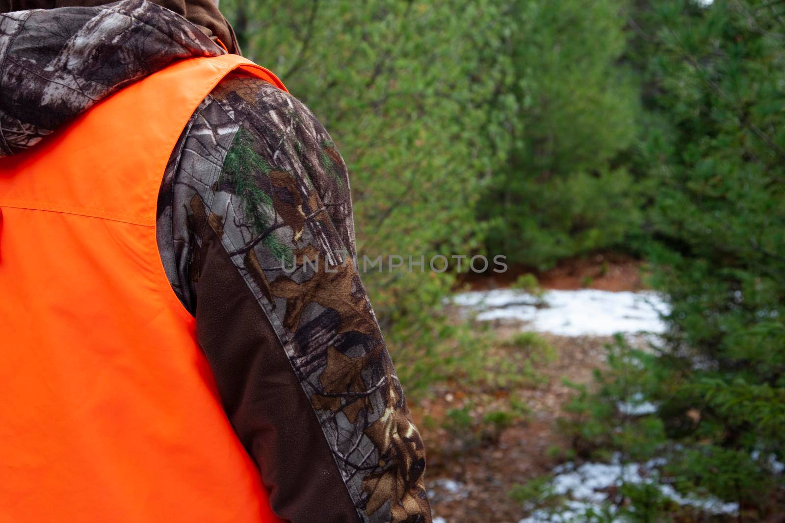 person wearing hunter orange  by rustycanuck