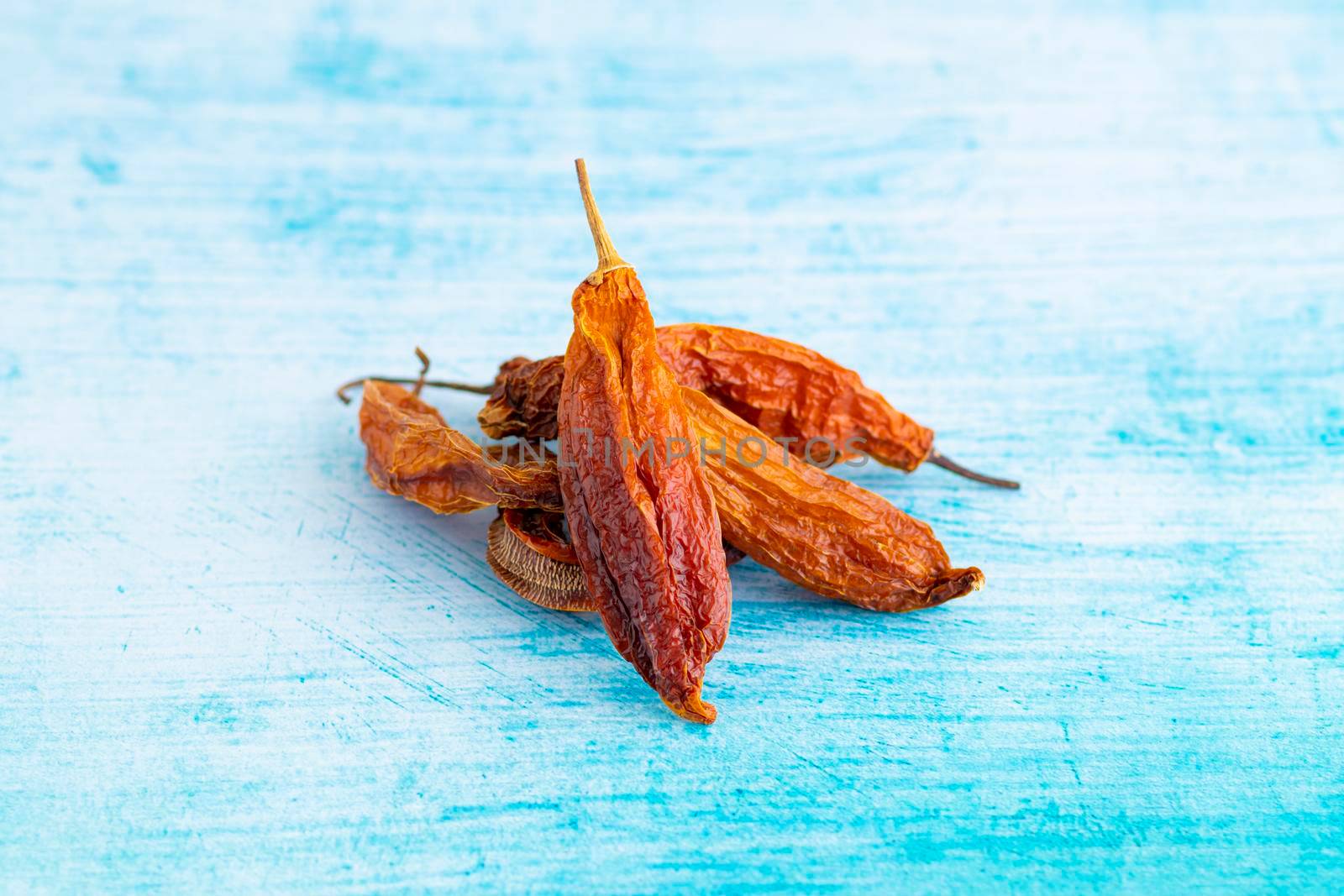 Dehydrated yellow peppers, the main ingredient in Peruvian cuisine by eagg13