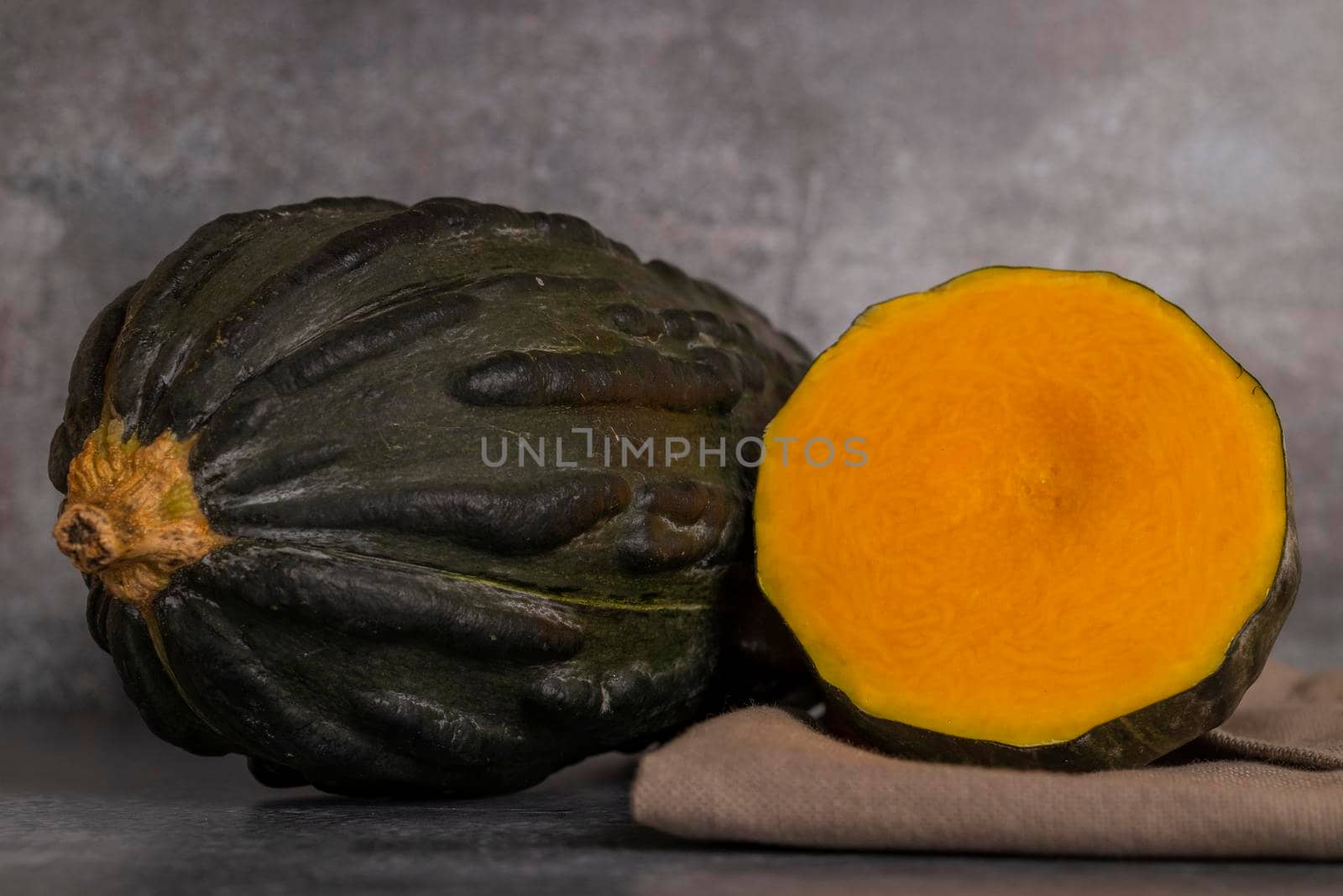Typical pumpkin from Peru, also called as: Zapallo Loche or Lambayeque.
