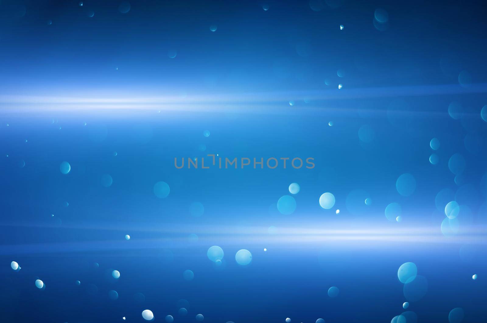 bokeh blue blur orange abstract background