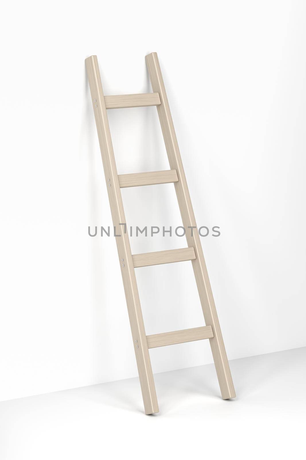 Wooden ladder by magraphics