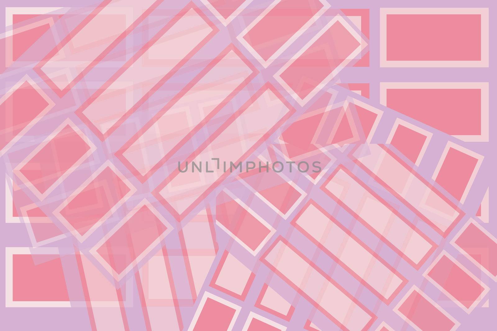  Rectangle shapes of pink and red blended to look like a background of postcards or stickers