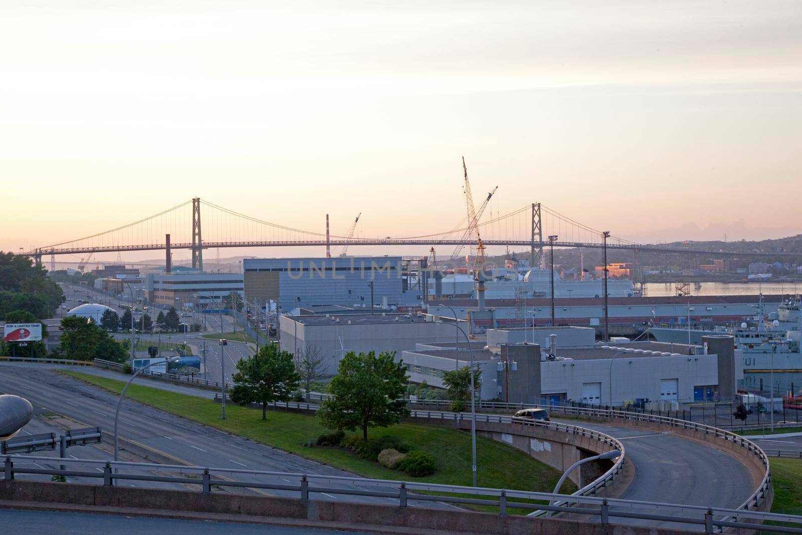 Downtown Halifax at dusk  by rustycanuck