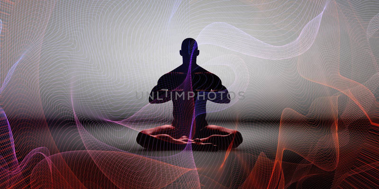 Spiritual Growth Holistic Healing Abstract Background Wallpaper