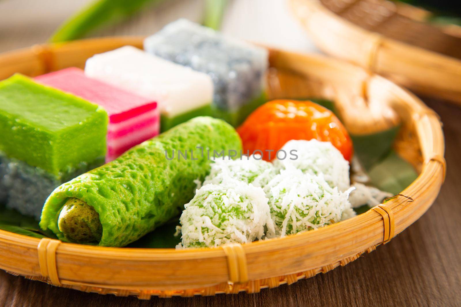 Malaysia popular assorted sweet dessert or simply known as kuih