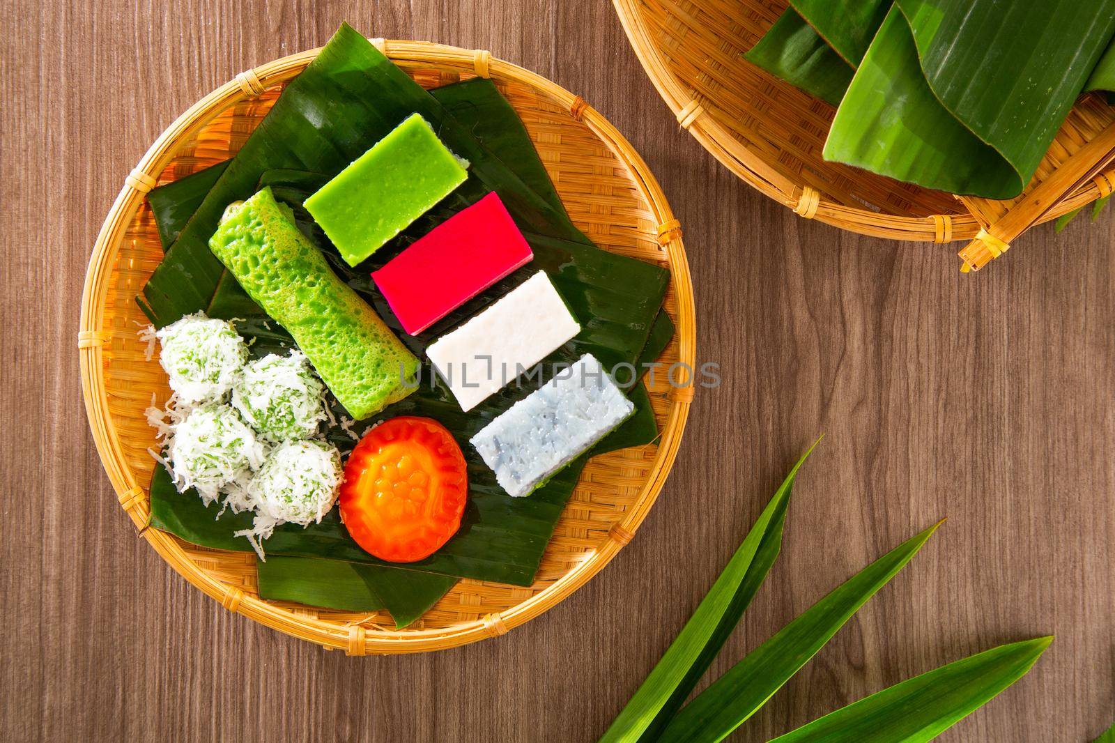 Malaysia popular assorted sweet dessert or simply known as kueh or kuih by tehcheesiong