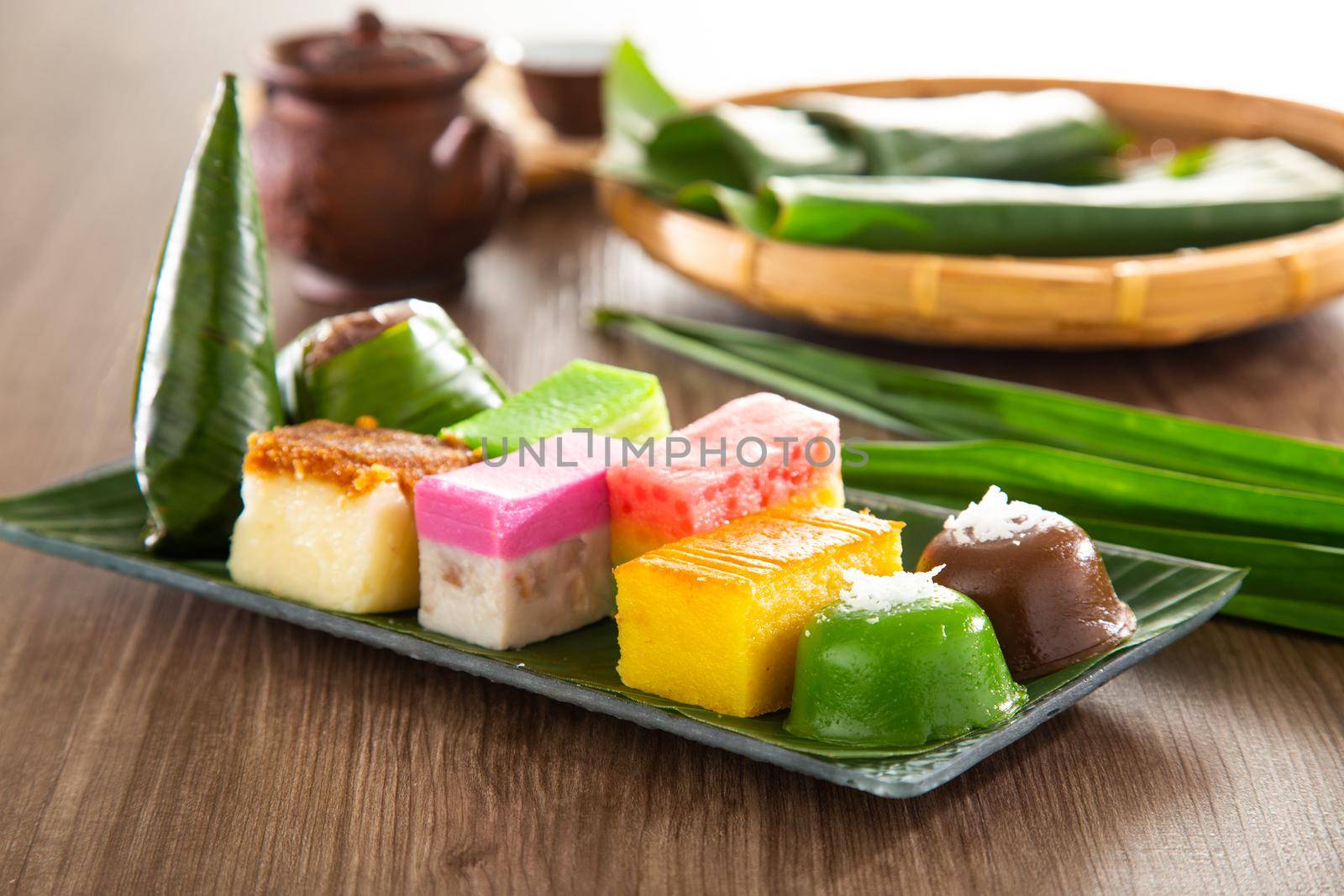 Malaysia popular assorted sweet dessert or simply known as kueh or kuih by tehcheesiong