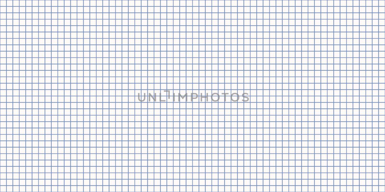 Graph paper. Abstract grid color squared background. Geometric plotting paper for school education, wallpaper, textures, notebook. Lined sheet blank. Vector seamless pattern.