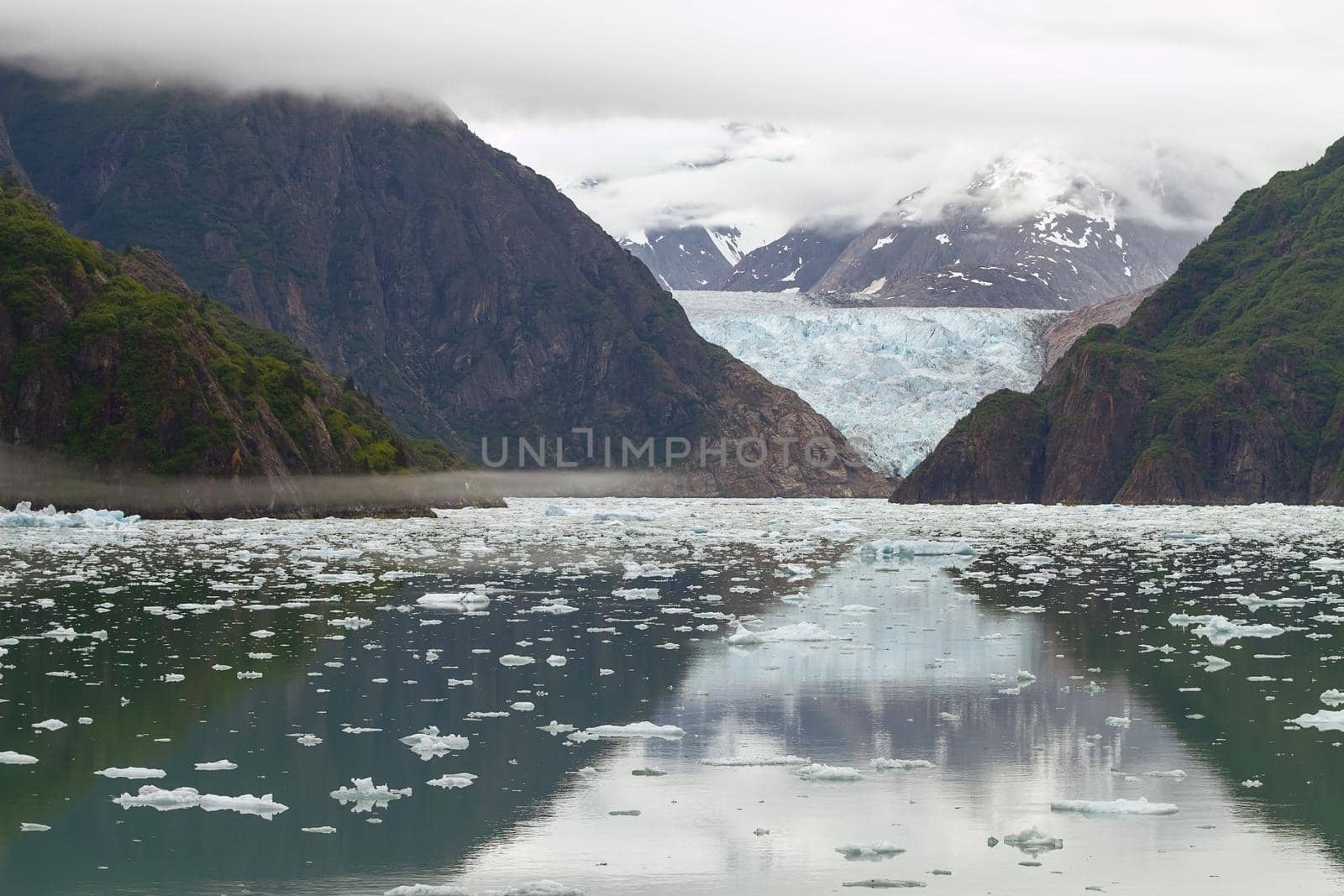 Tracy Arm Fjord and Sawyer Glacier, Alaska.