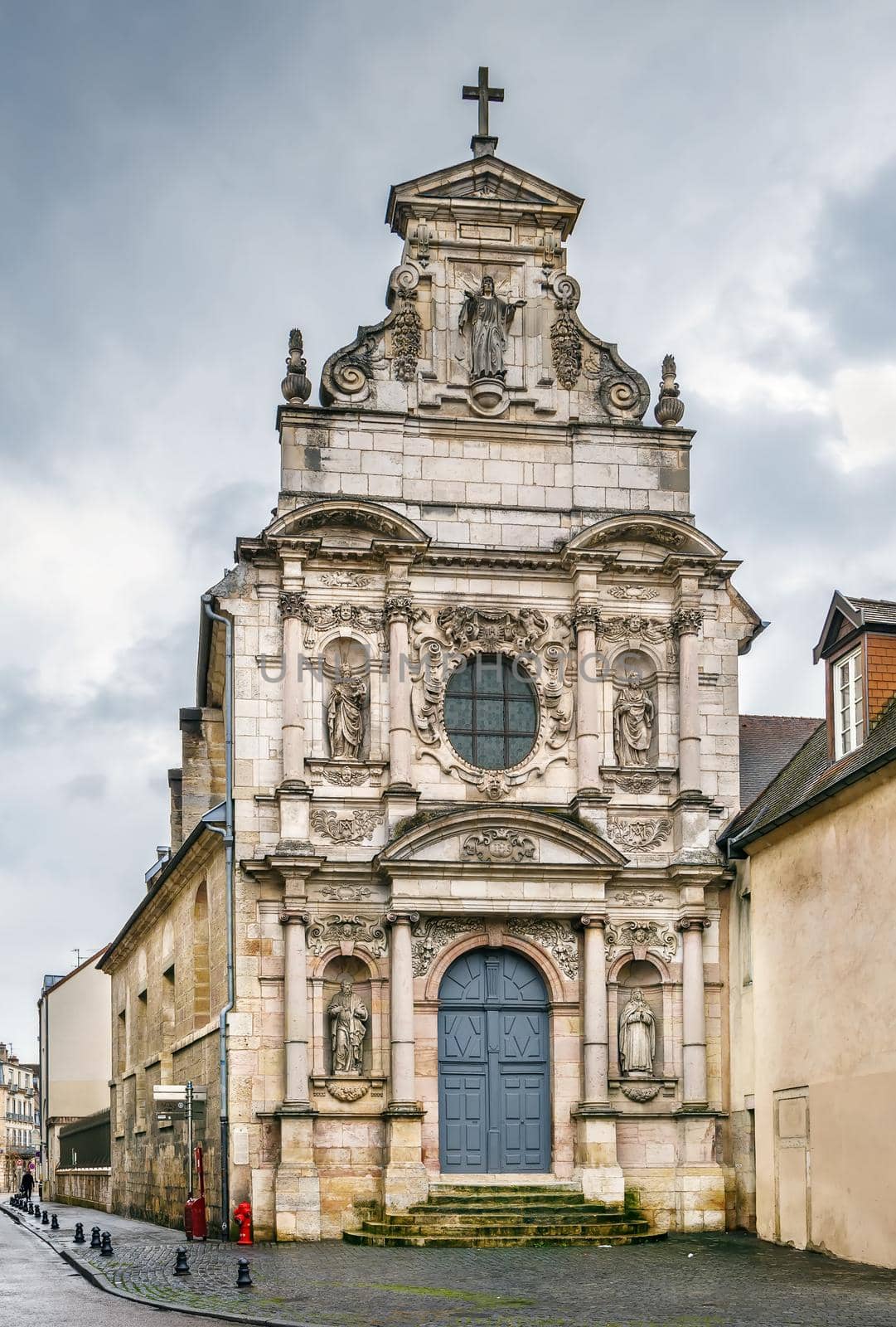 Chapel of the Carmelites is what remains of an old convent of Carmelites of the seventeenth century, Dijon, France