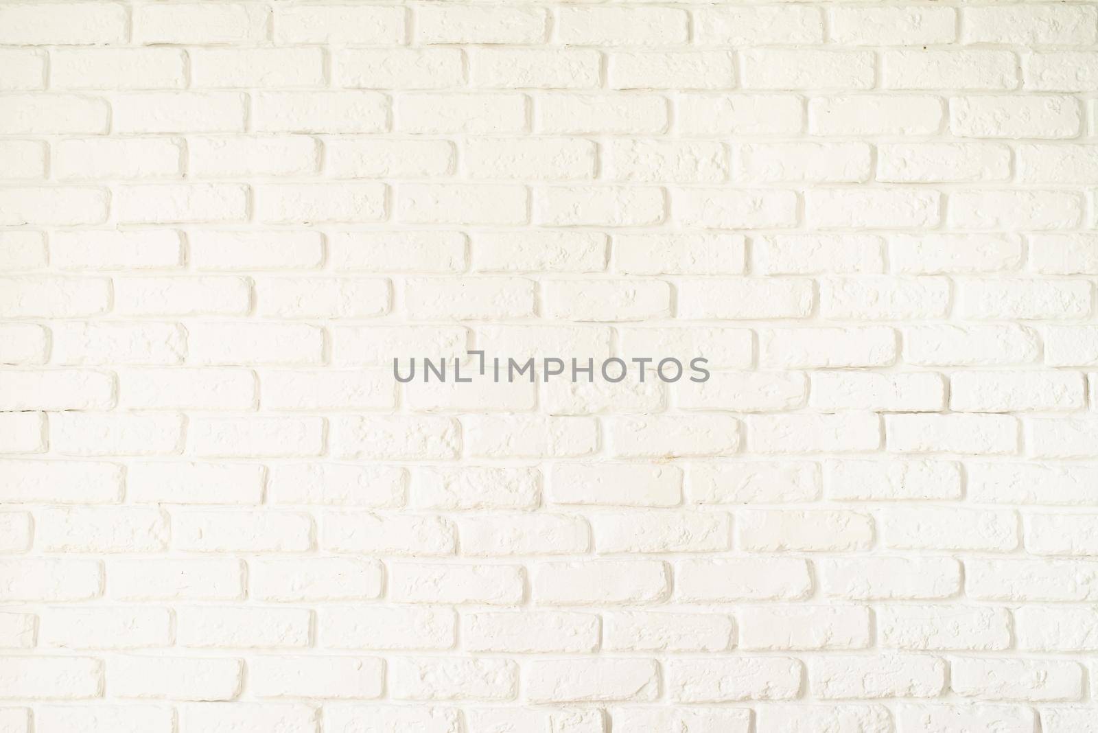 A white brick wall texture background