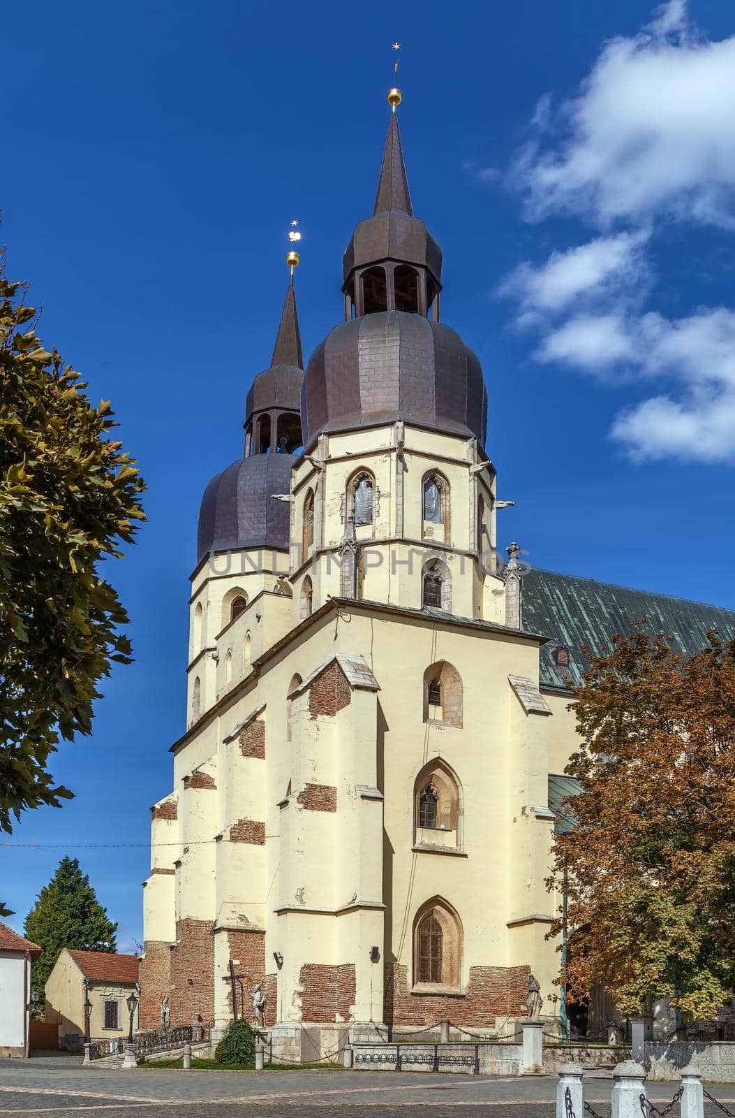 Saint Nicolas Church is a Gothic cathedral in Trnava, Slovakia. It was built between 1380 and 1421