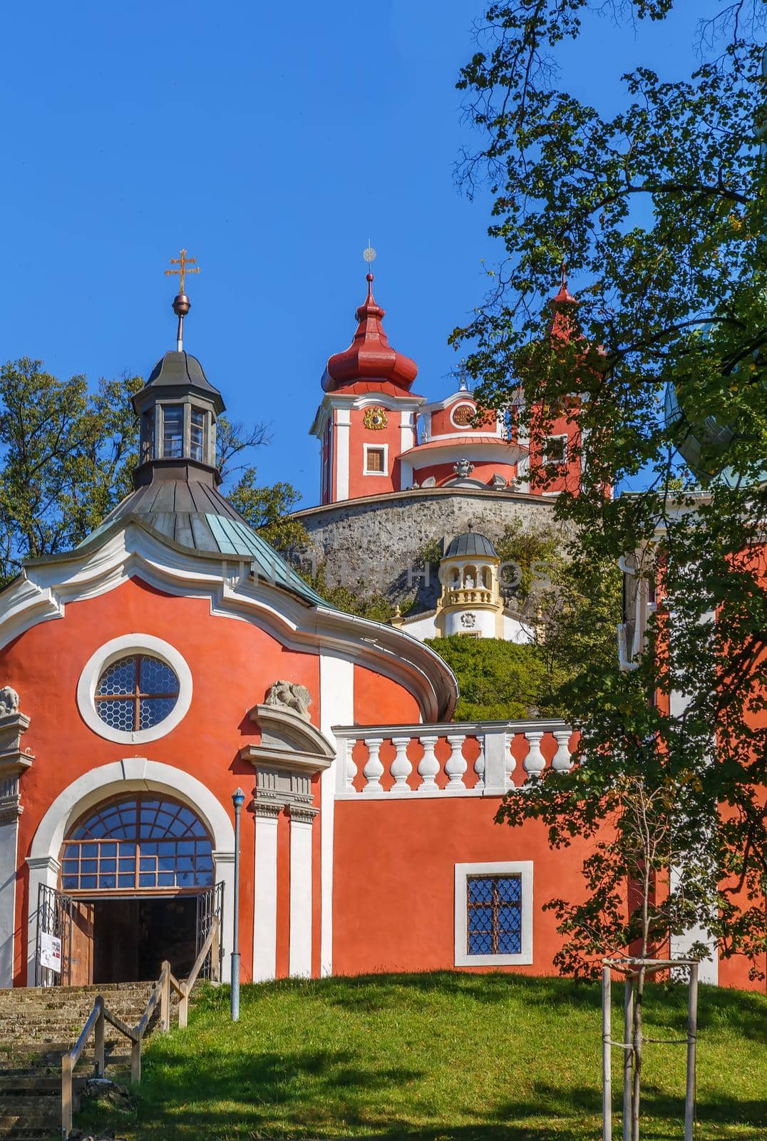 Calvary Banska Stiavnica is the most important Baroque calvary in Slovakia