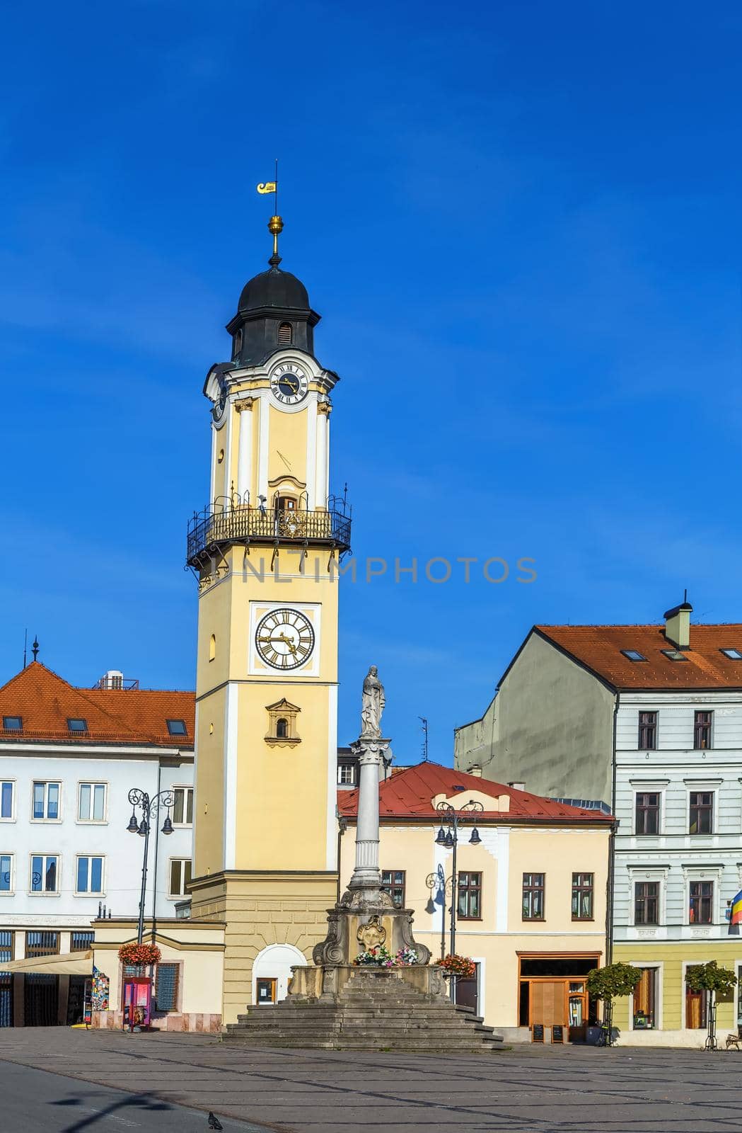 Clock tower, Banska Bystrica, Slovakia by borisb17