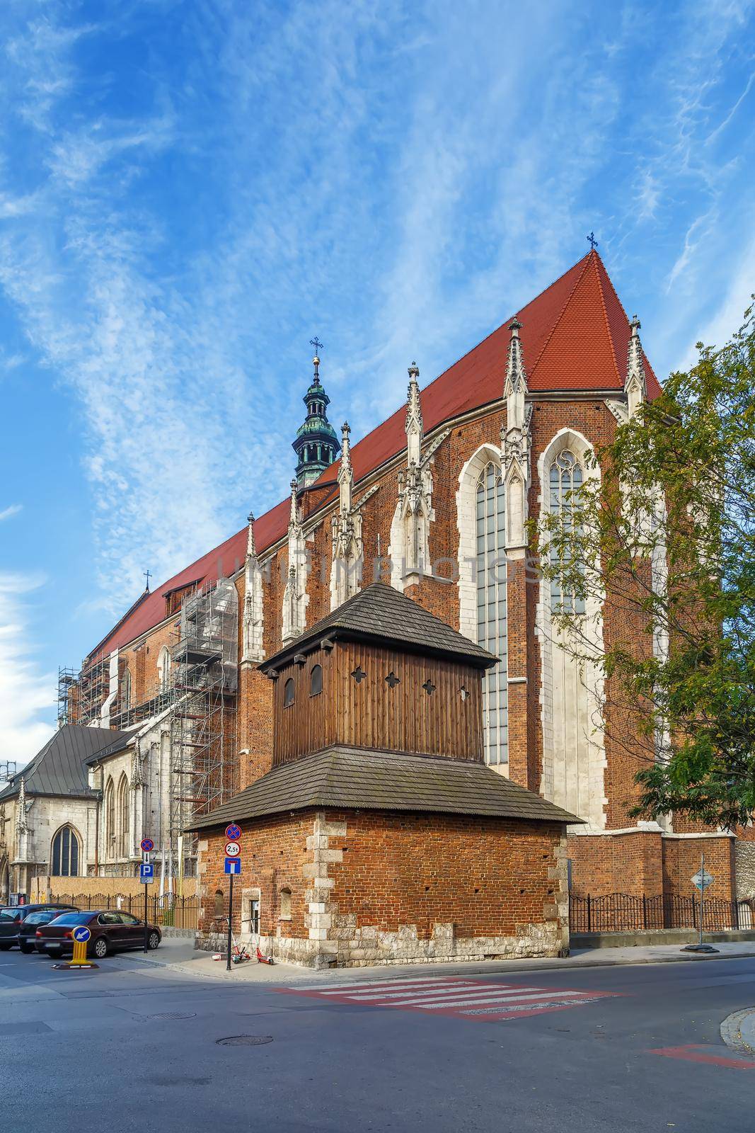 Church of St Catherine of Alexandria and St Margaret, Krakow, Poland by borisb17