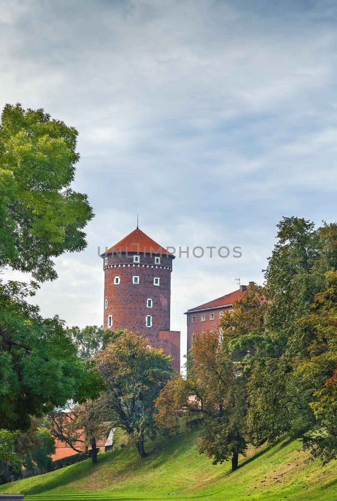 Sandomierz Tower, Krakow, Poland by borisb17