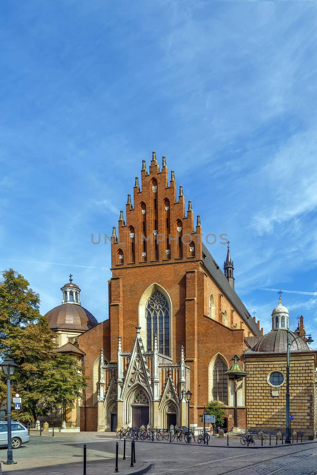 Basilica of Holy Trinity in Krakow, Poland, is a gothic church and monastery of the Dominican Order. Its history dates to the year 1223