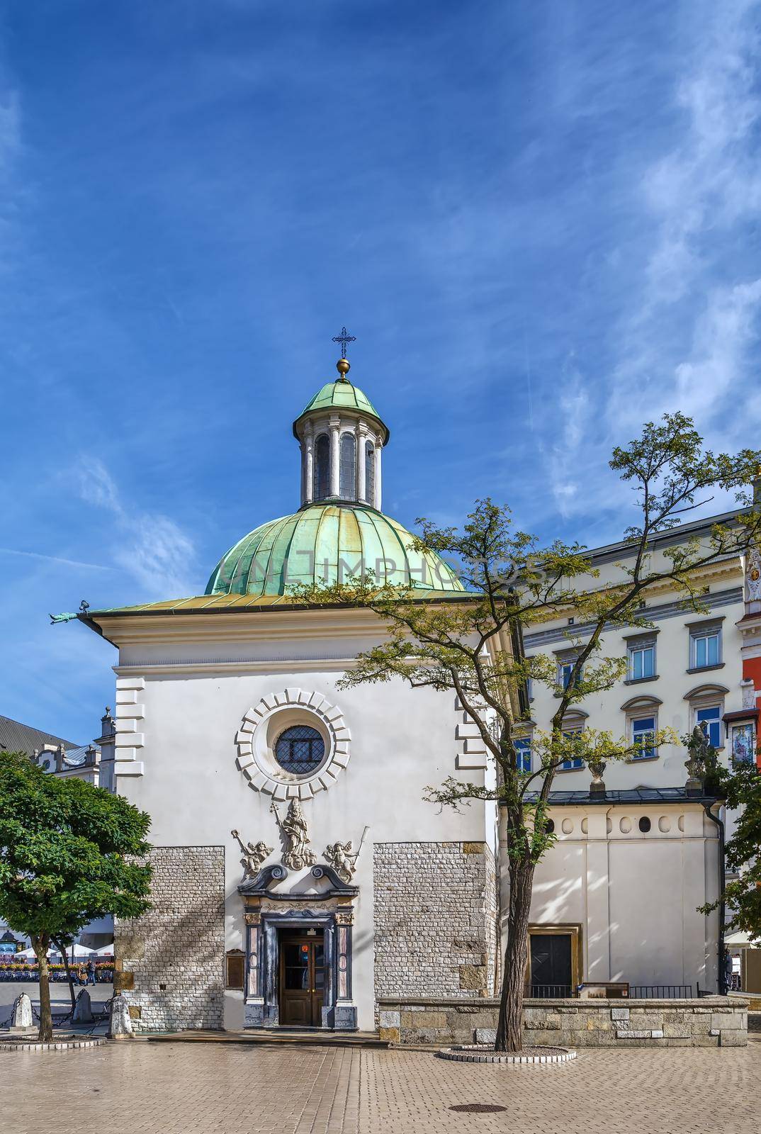 Church of St. Adalbert, Krakow, Poland by borisb17