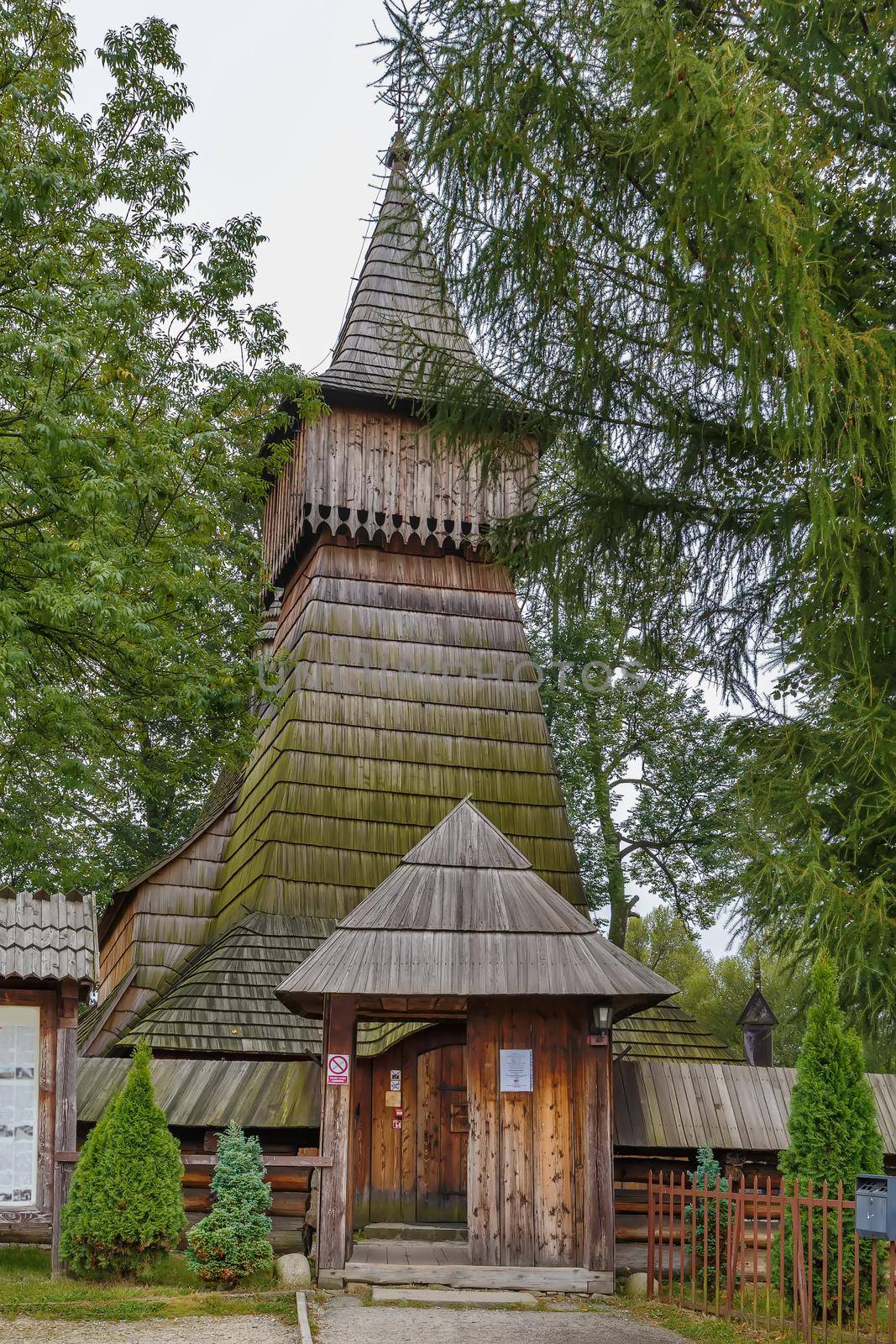 St. Michael Archangel's Church, Debno, Poland by borisb17