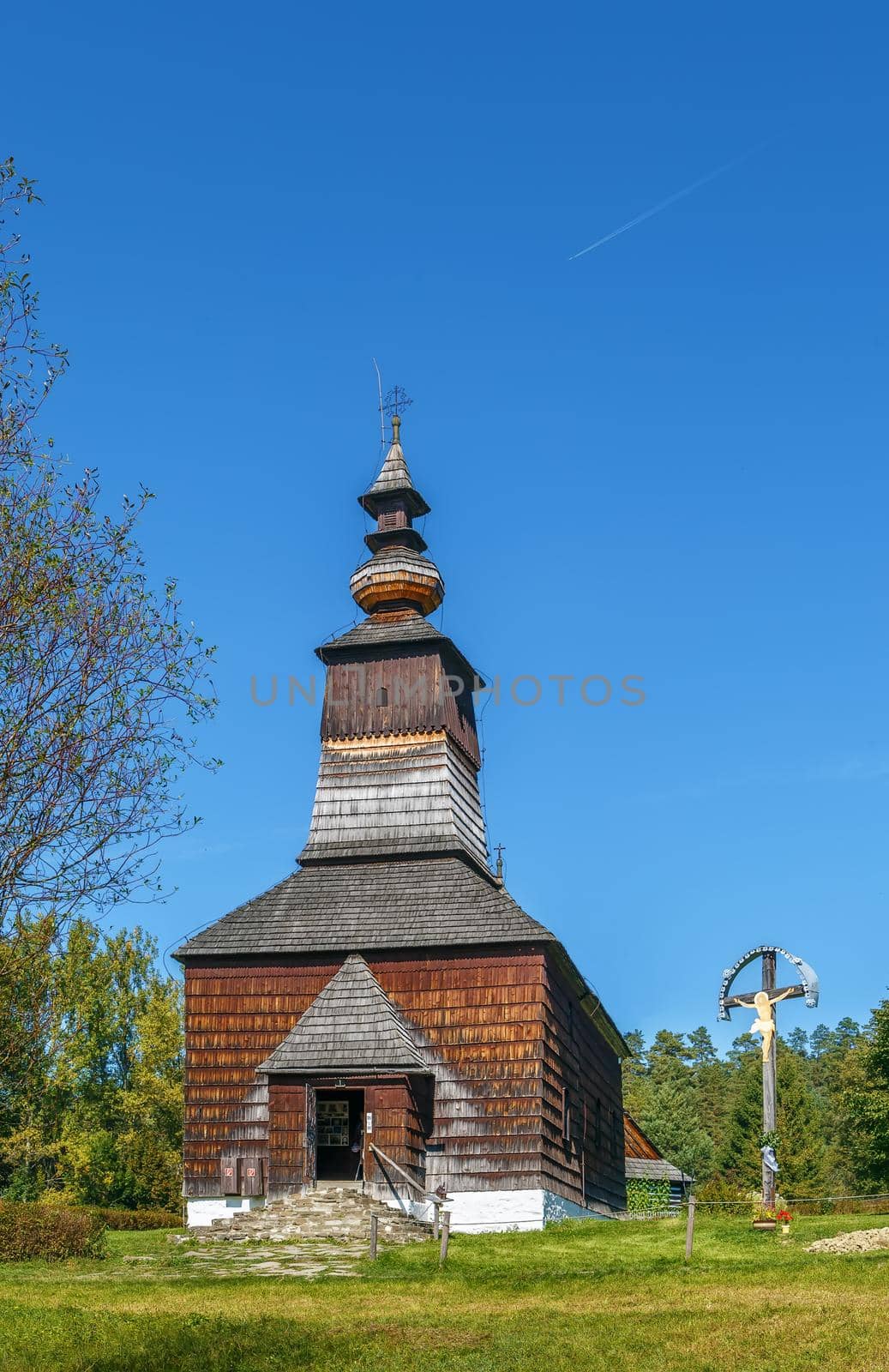 Wooden church from Matysova, Slovakia by borisb17