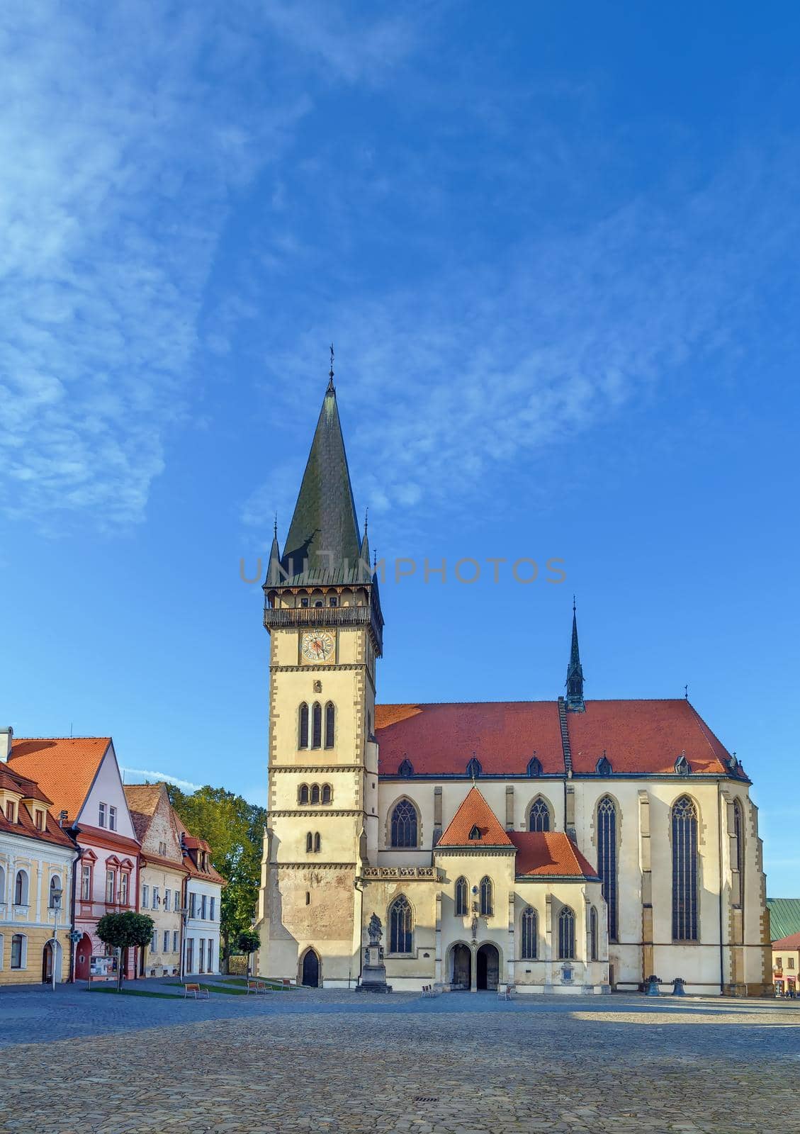 Basilica of St Giles, Bardejov, Slovakia by borisb17