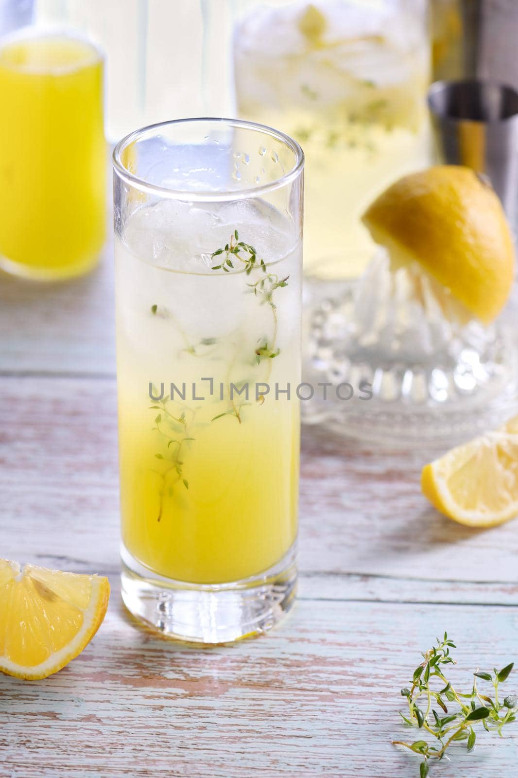 Easy fruit vodka soda. Limoncello by Apolonia