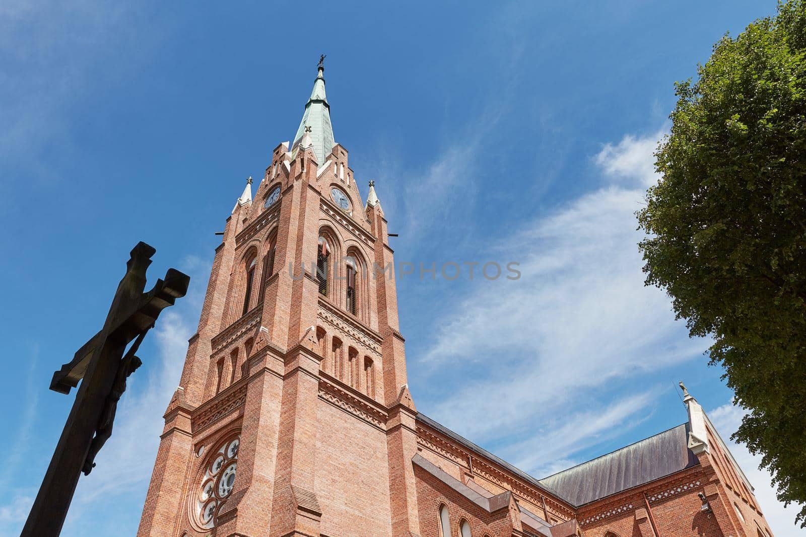 Catholic church of the Assumption of the blessed Virgin Mary, Palanga, Lithuania.