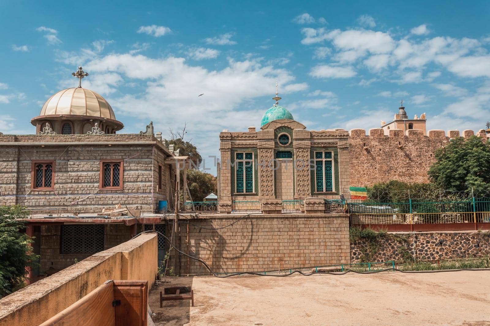 Chapel of the Tablet, allegedly house of the original Ark of the Covenant at the Church of Our Lady Mary of Zion in Axum Aksum, Tigray Region Ethiopia