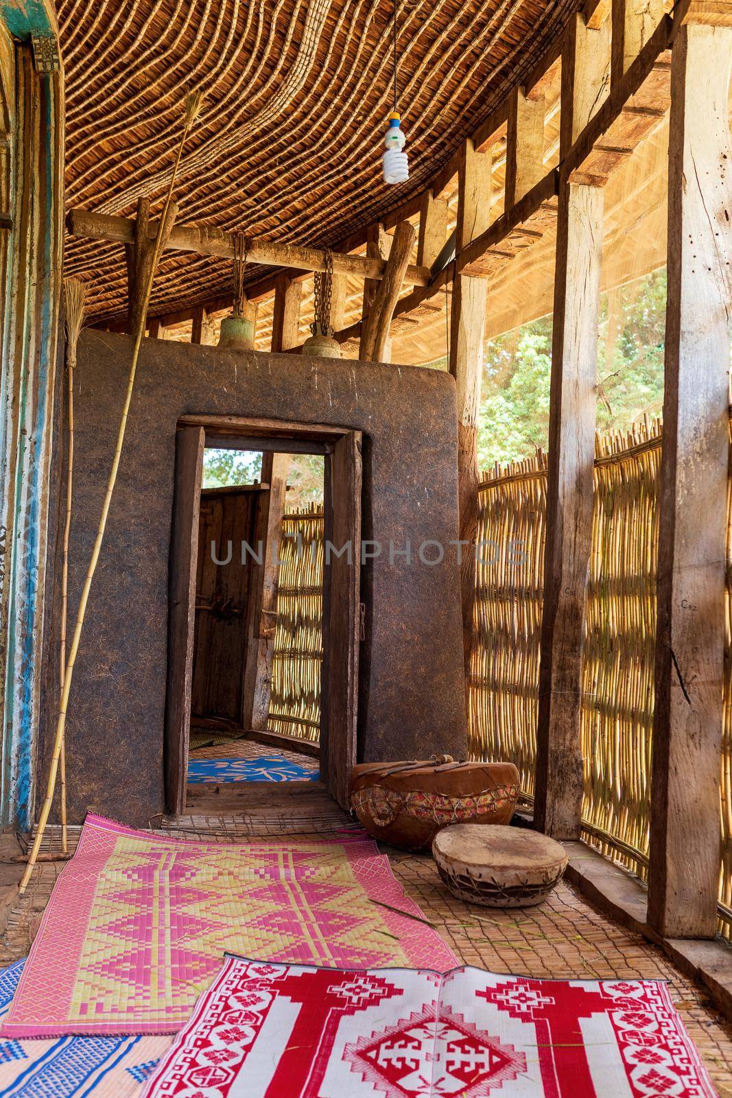 Ura Kidane Mehret Church, monastery Ethiopia by artush