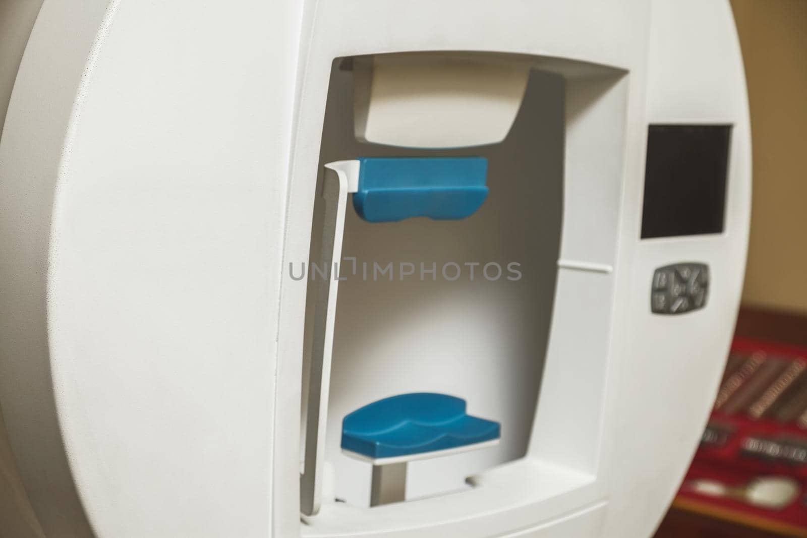 Medical optometrist equipment used for  eye exams