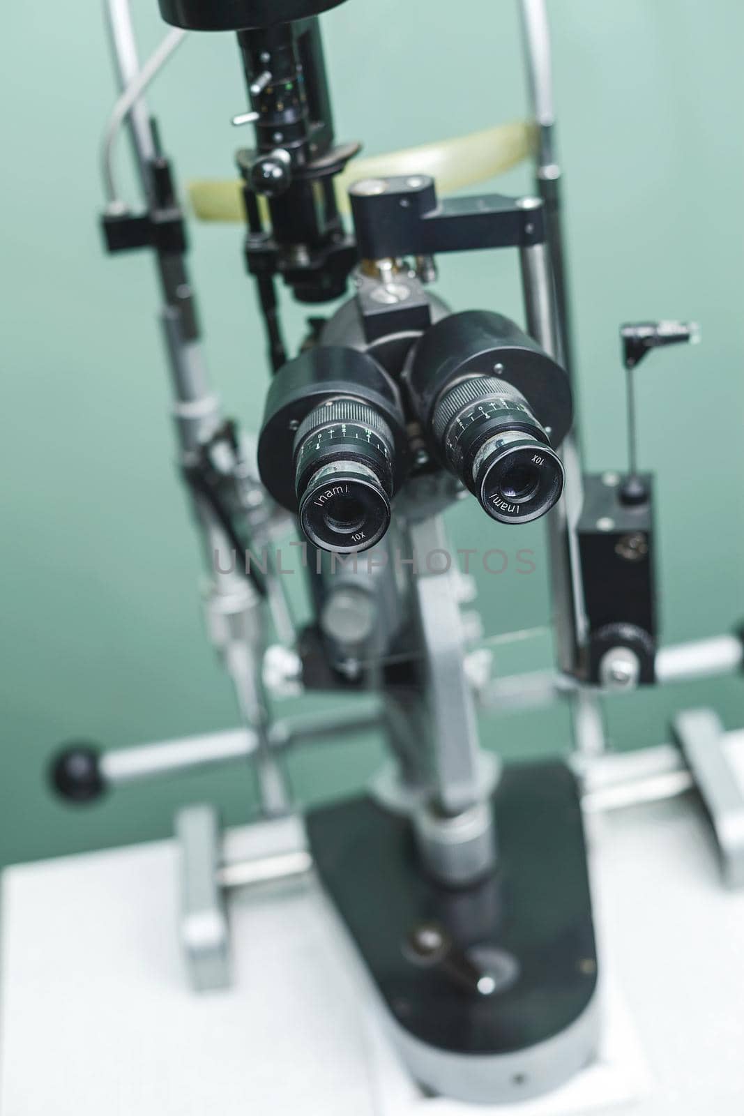 Medical optometrist equipment used for  eye exams by wondry