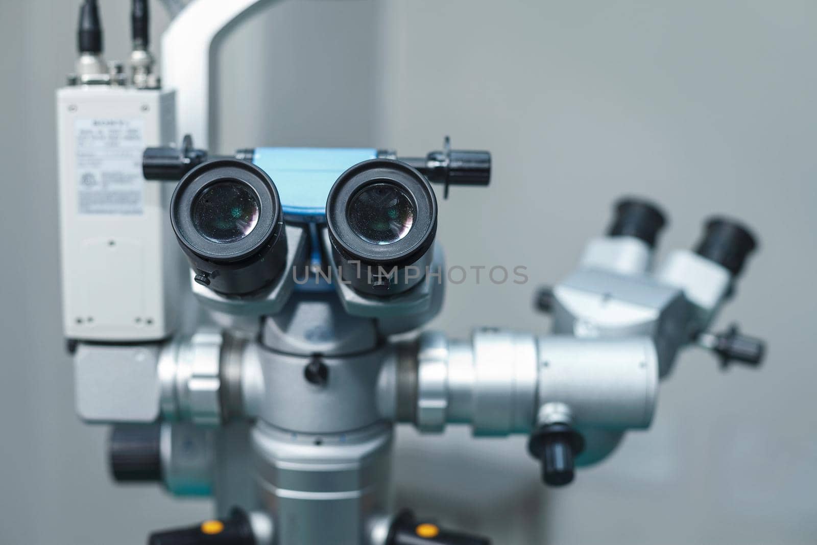 Medical optometrist equipment used for  eye exams