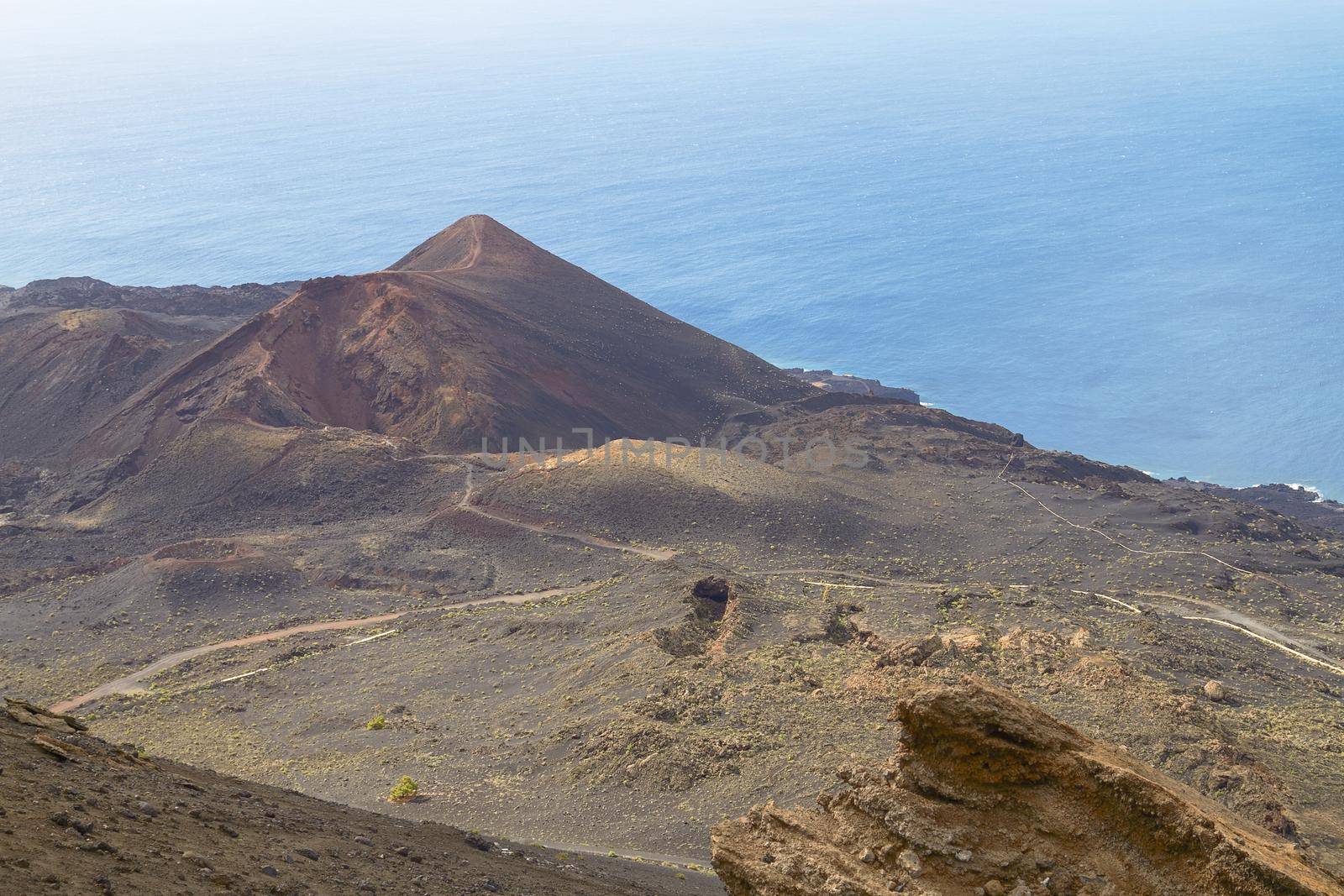 Coastline of Volcanic Island Las Palmas at Canary Islands by wondry