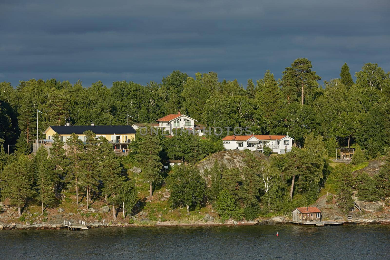 Bright day in the Stockholm archipelago by wondry