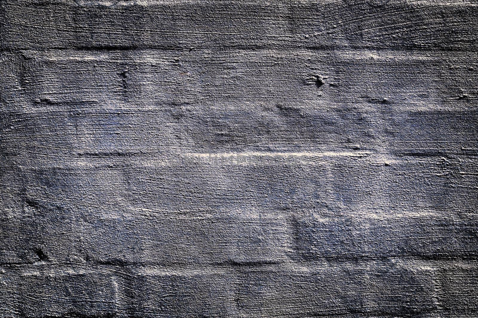 Aged and weathered old brick wall texture in a retro vintage design  by MP_foto71