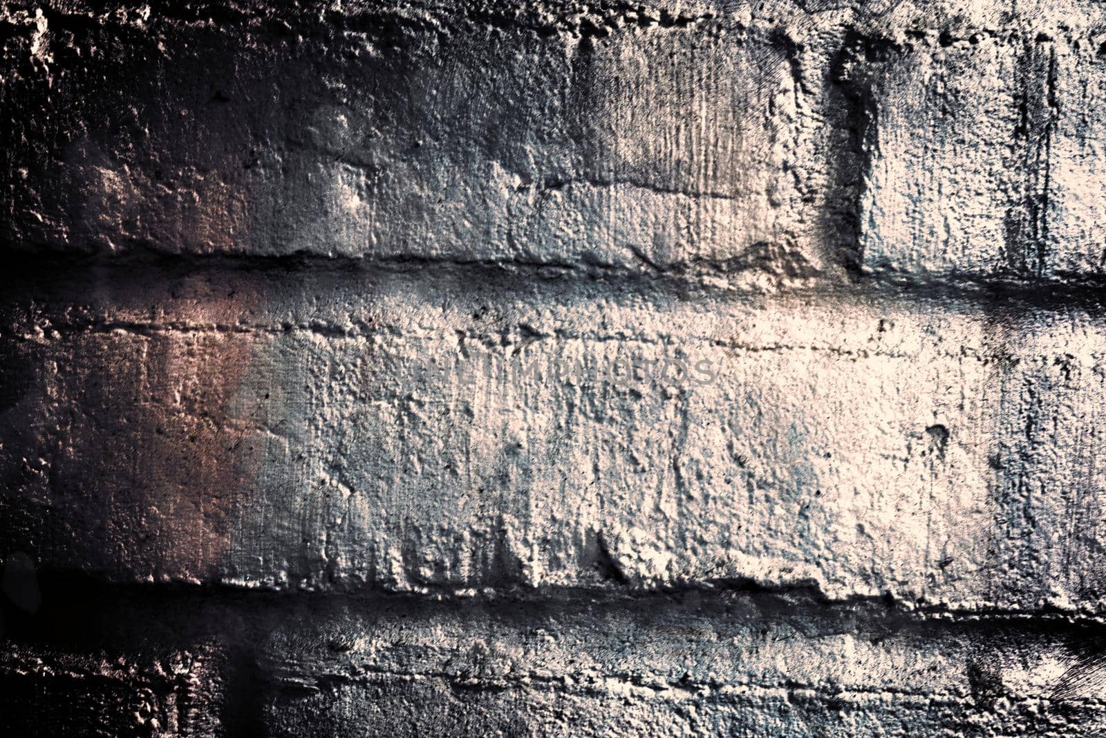 Aged and weathered old brick wall texture in a vintage retro design 