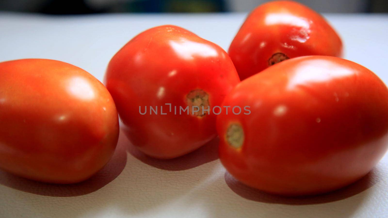 salvador, bahia / brazil - may 08, 2020: tomatoes are seen in the city of Salvador.

