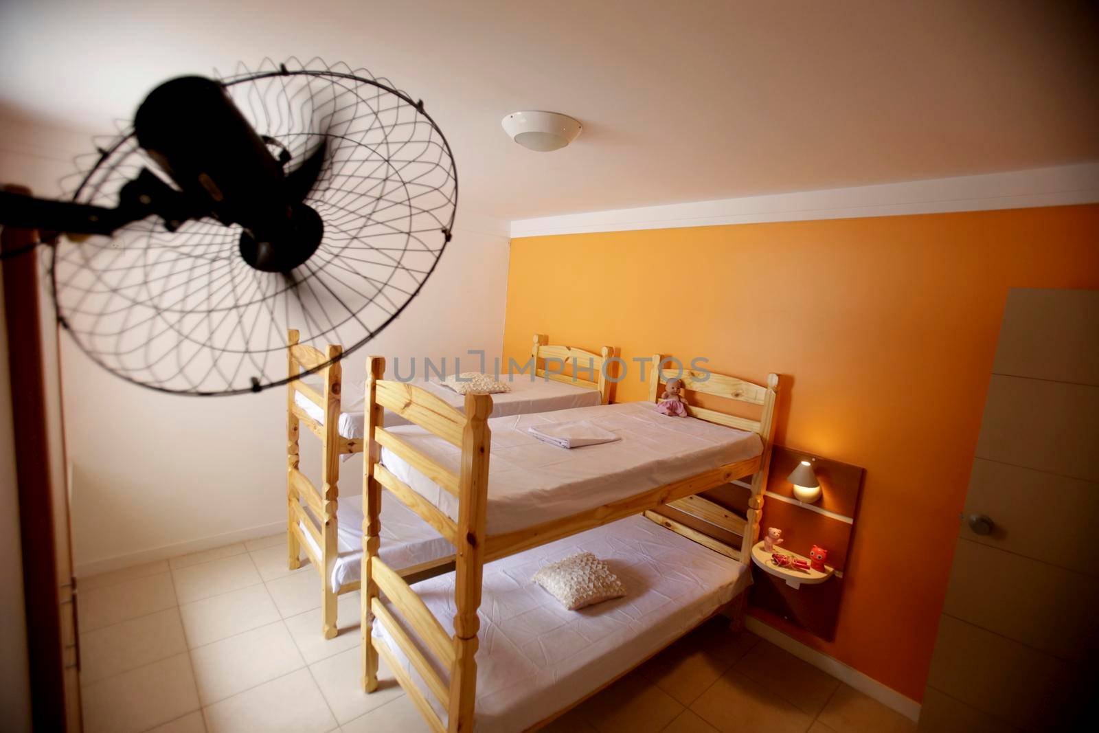 salvador, bahia / brazil - february 18, 2019: room view of the Institutional Reception Unit for children victims of violence in the city of Salvador.