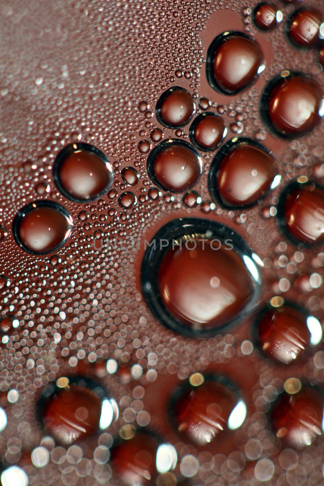 Water drops macro background modern high quality print