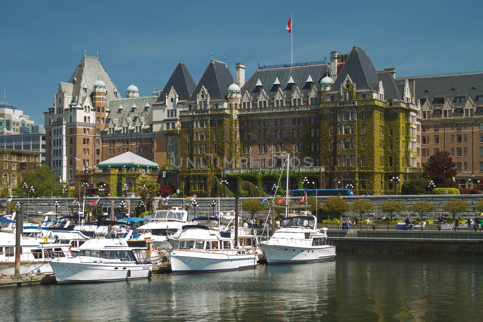 The Fairmont Empress Hotel in Victoria British Columbia Canada by wondry