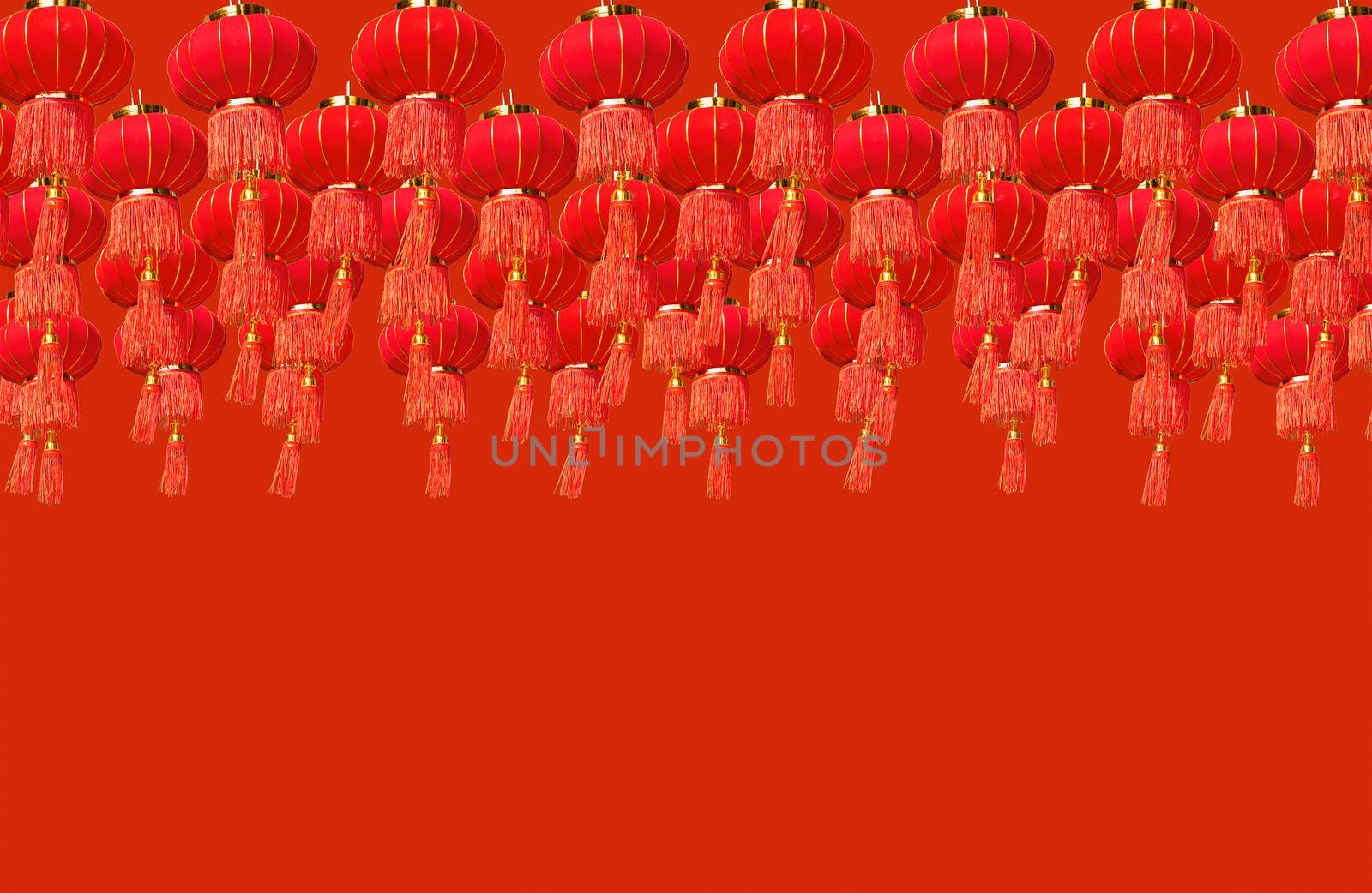 Lanterns in Chinese new year day festival. by toa55