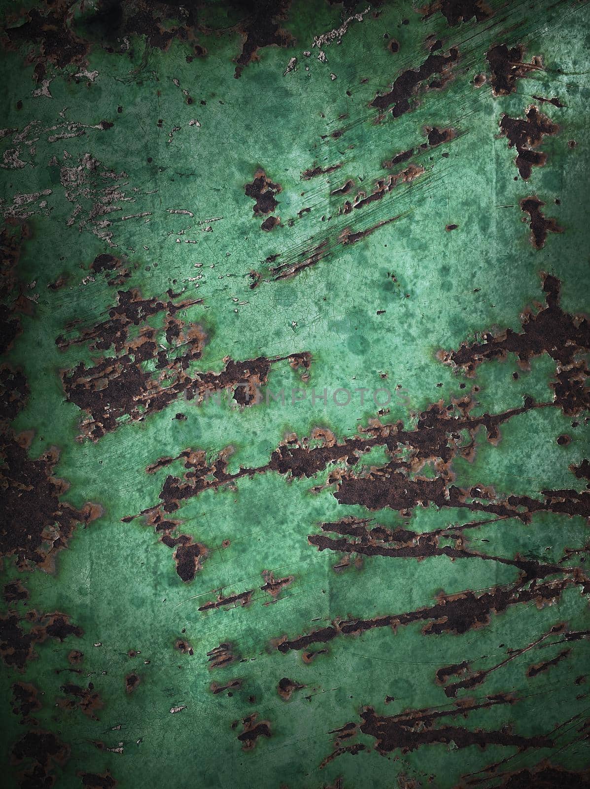 Detailed close up surface of rusty metal and steel with lots of corrosion in high resolution.