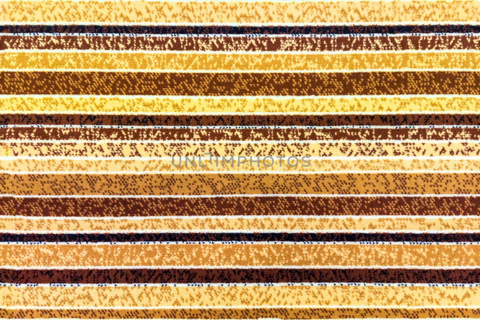 seamless texture of abstract striped yellow floor synthetic carpet surface