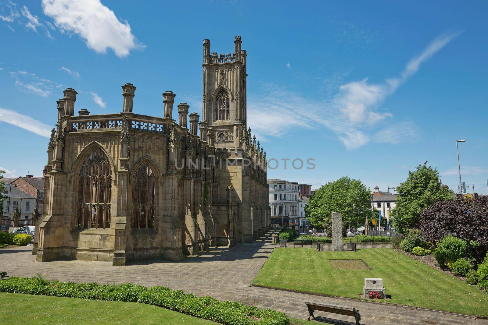 Liverpool Cathedral aka Cathedral Church of Christ or Cathedral Church of the Risen Christ on St James Mount in Liverpool, UK by wondry