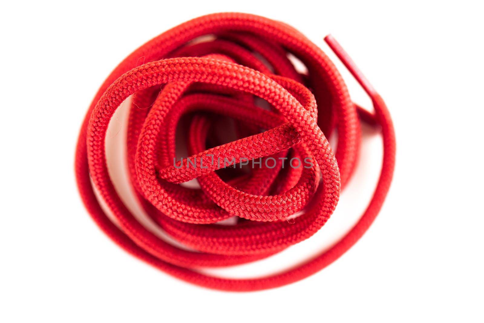 red shoe laces by kokimk