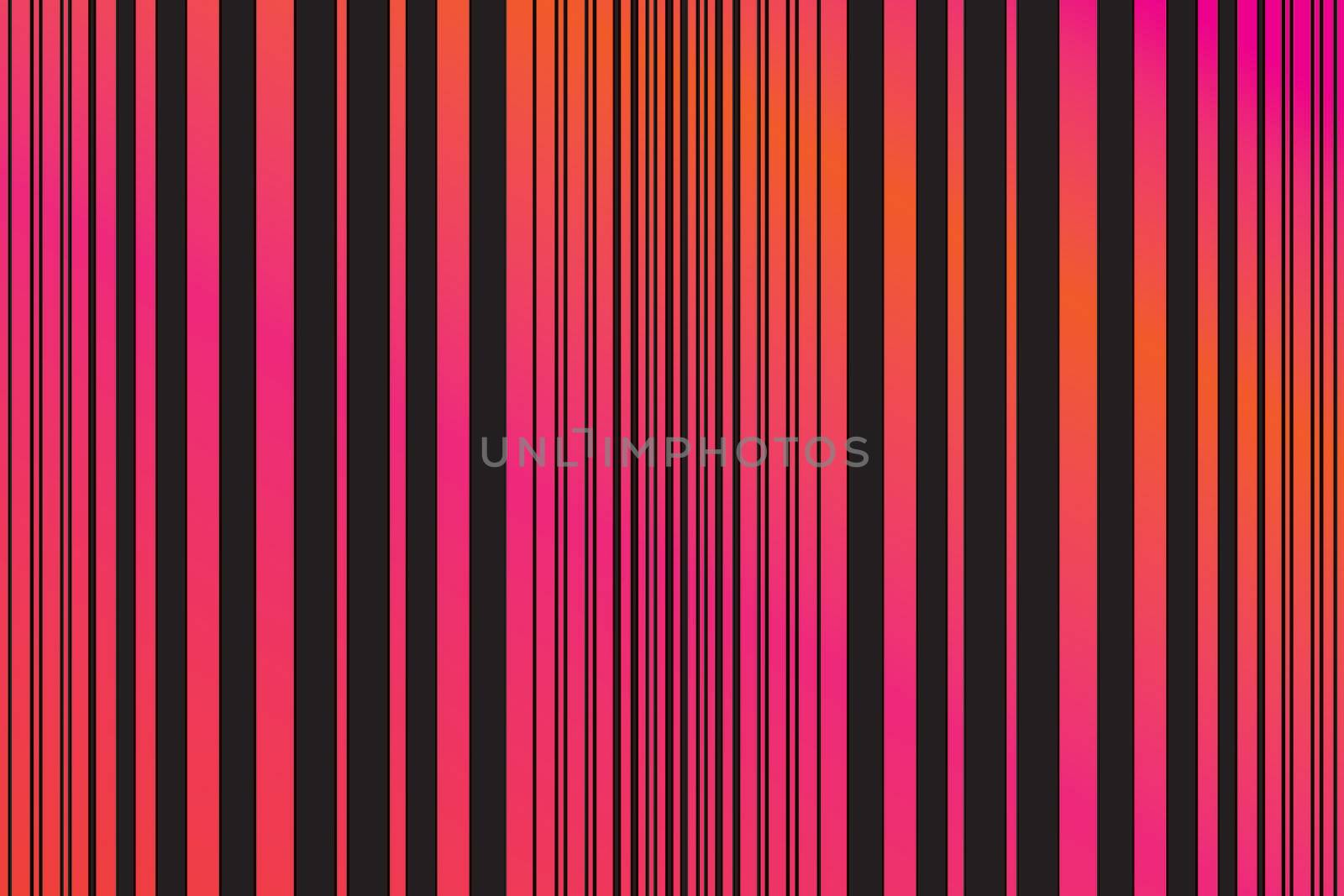 black Stearate line contemporary style pattern isolated on pink background. by Maharana777