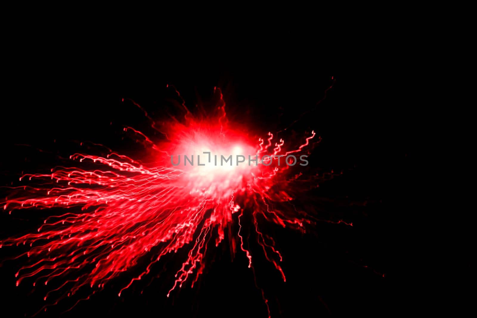 abstract light in dark, motion blur