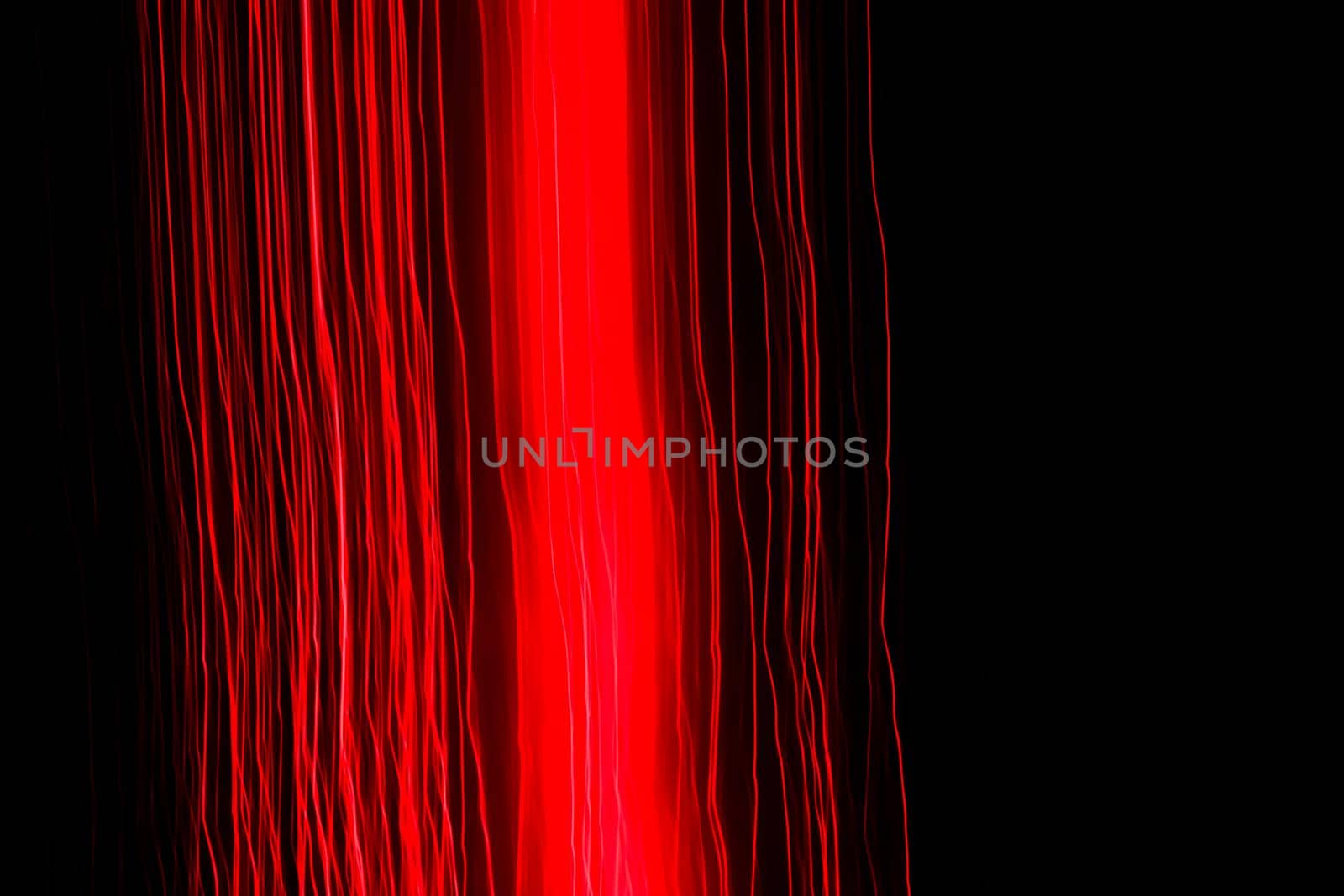 abstract light in dark, motion blur